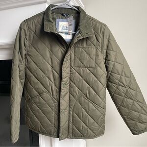 J. Crew Crewcuts  Green Quilted Puffer field  Jacket